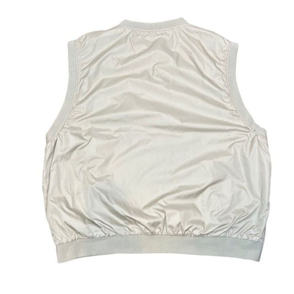 NWOT Wedge Men's Reversible Golf Vest Tan / Black Pockets XXL - Picture 3 of 9